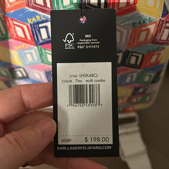 Karl Lagerfeld Mini Backpack - Picture 4 of 6